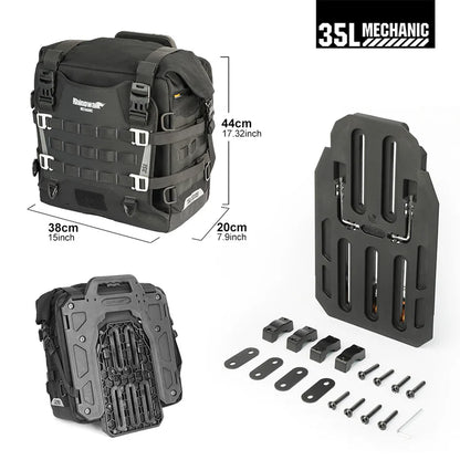 MJX2004BK - Mechanic -35L Quick release side bag