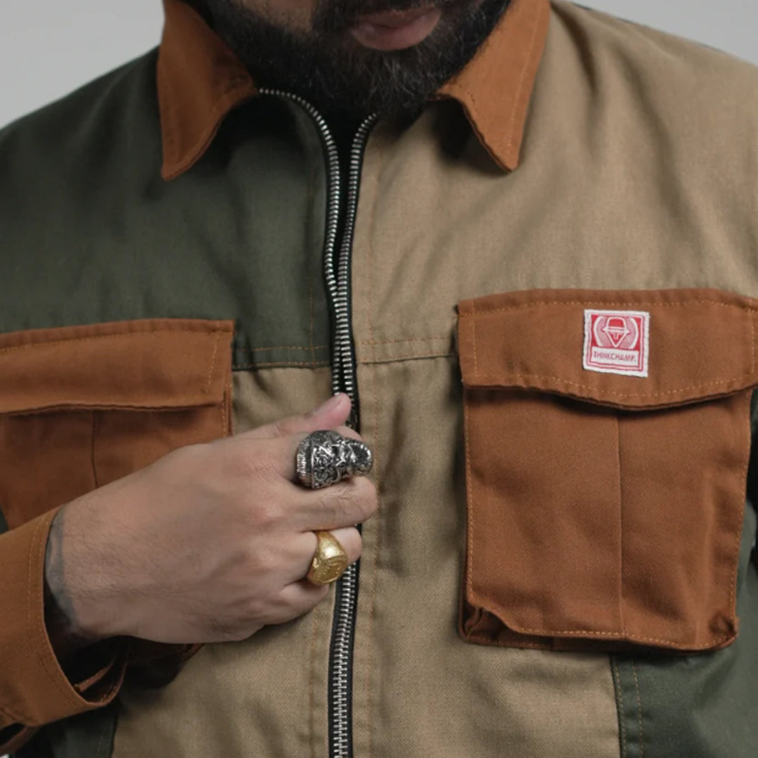 THINKCHAMP - BUCCANEER CONQUEST ZIPDOWN IN FOREST COLORWAY