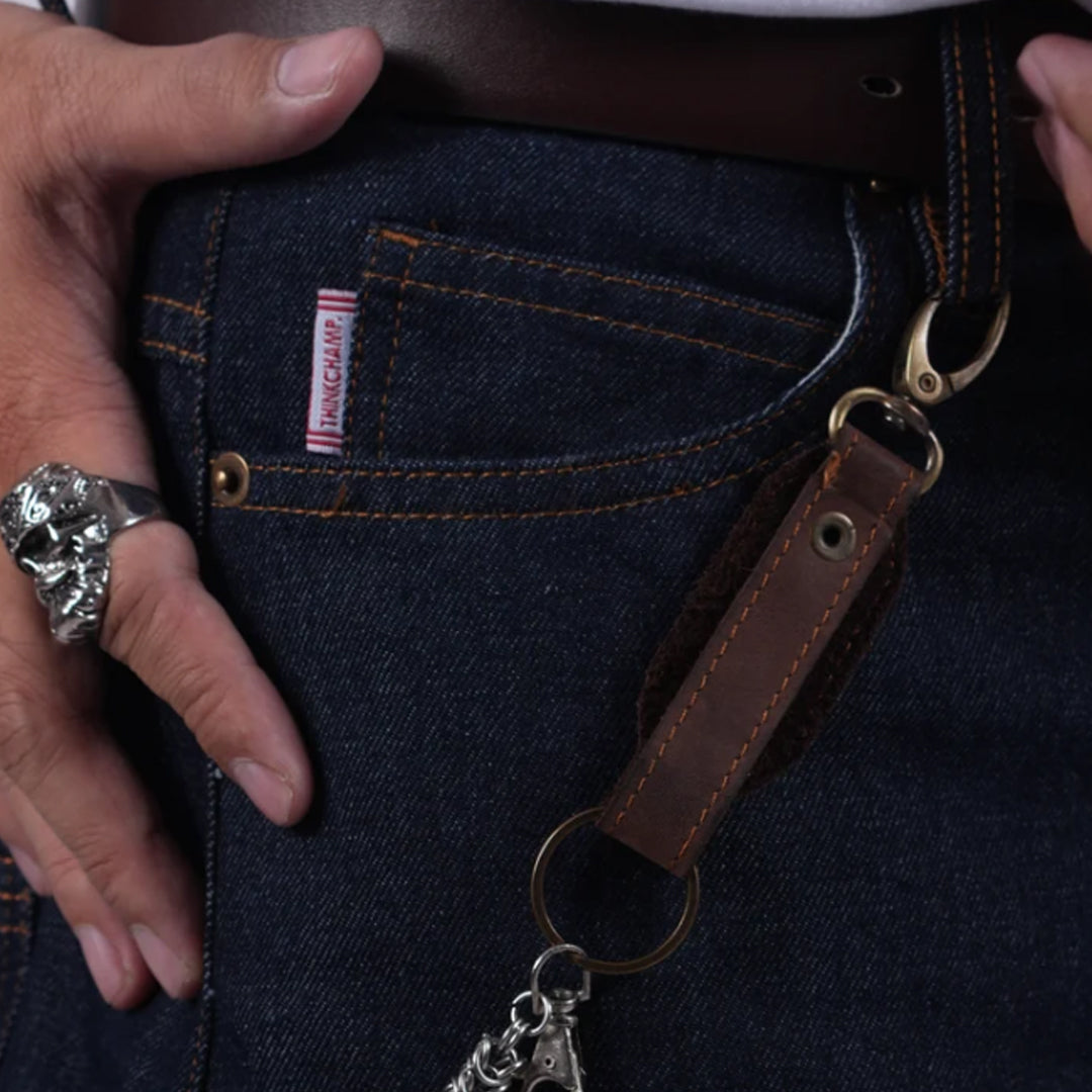 THINKCHAMP - CONRAD 11oz. DENIM PANTS IN INDIGO BLUE
