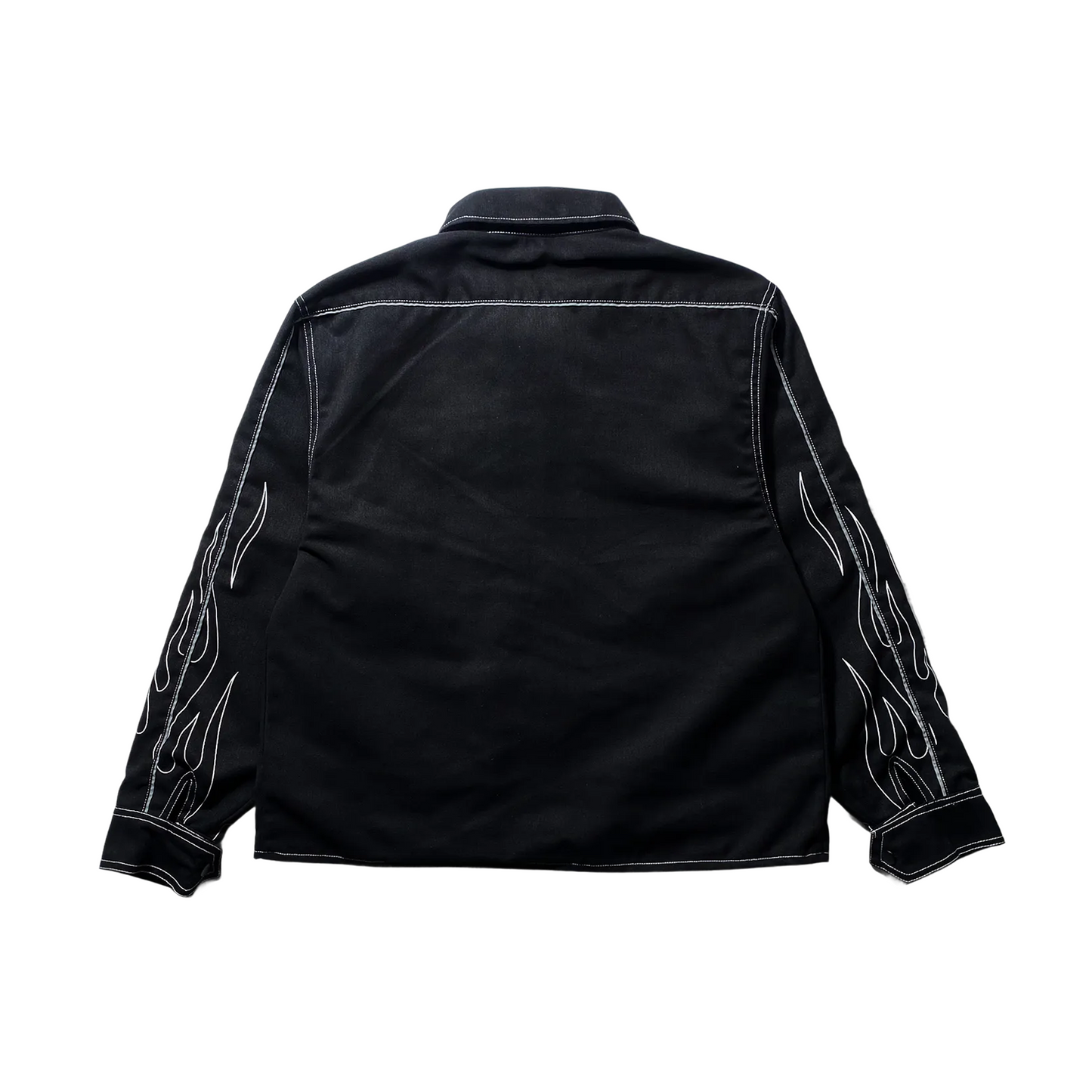 THINKCHAMP - BUCCANEER WHITE FLAMES PADDED-READY JACKET