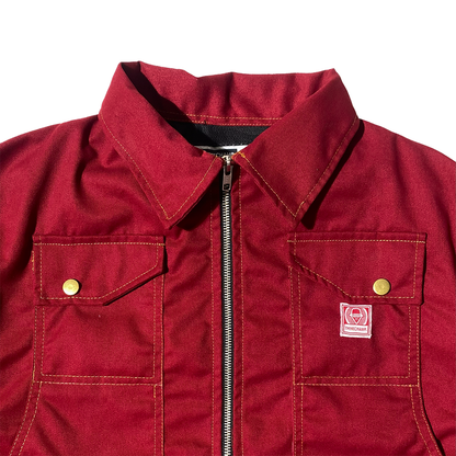 THINKCHAMP - BUCCANEER PANTHERA TIGRIS PADDED-READY JACKET IN CRIMSON COLORWAY
