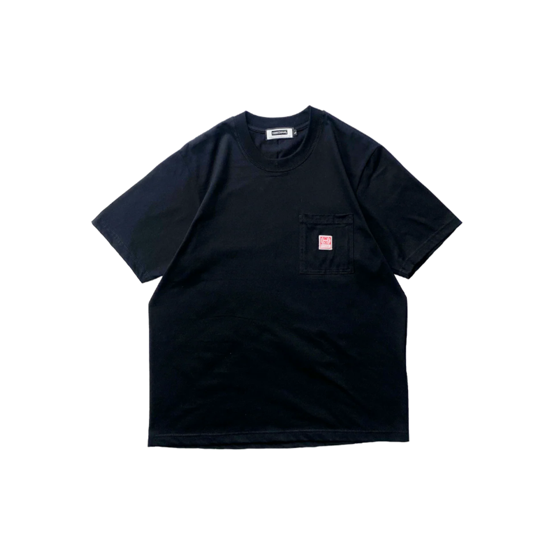 THINKCHAMP - ICONIC POCKET TEE IN BLACK
