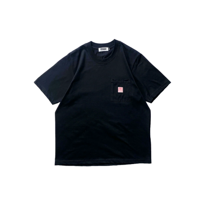 THINKCHAMP - ICONIC POCKET TEE IN BLACK