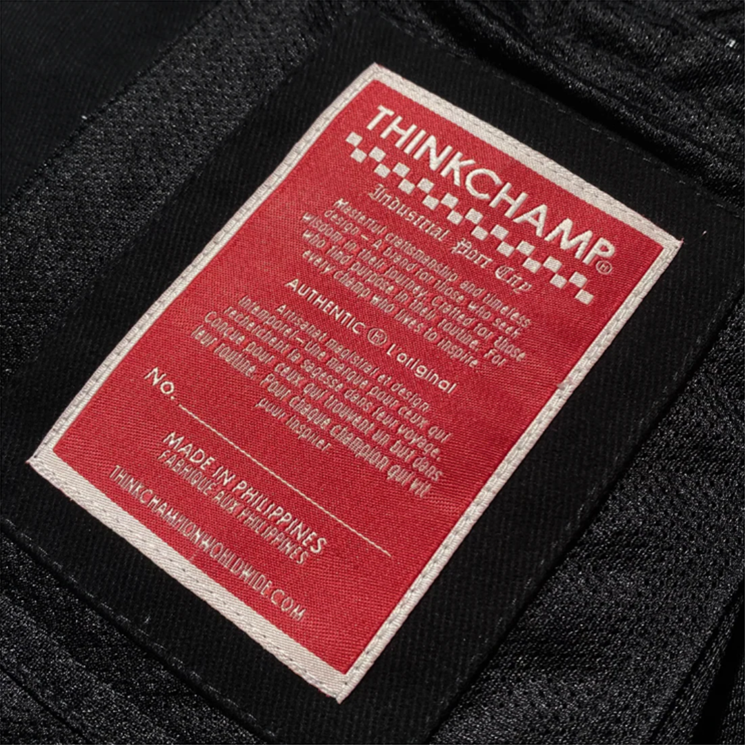 THINKCHAMP - BUCCANEER BISON PADDED-READY JACKET IN BASALT BLACK