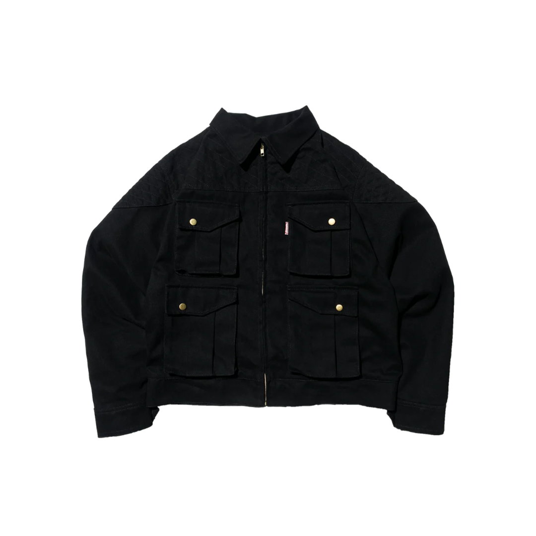 THINKCHAMP - BUCCANEER BISON PADDED-READY JACKET IN BASALT BLACK