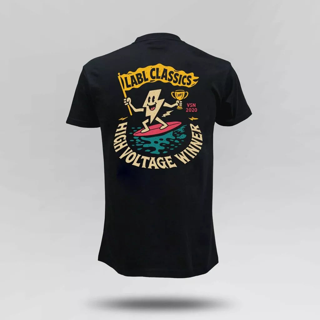 LABL High Voltage Winner Tee