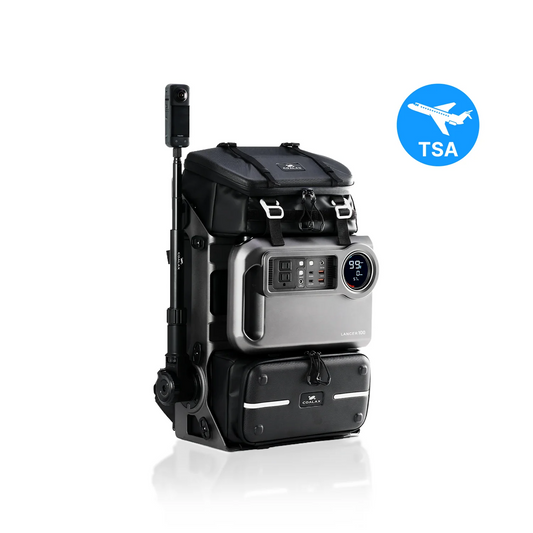 Coalax Lancer 100 TSA Compliant Travel Camera Backpack with 100W Power