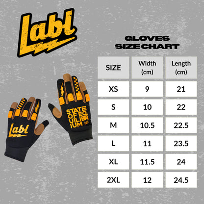 LABL Leather Bolt Gloves