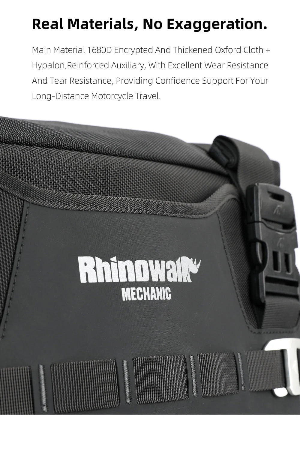 MJX2004BK - Mechanic -35L Quick release side bag