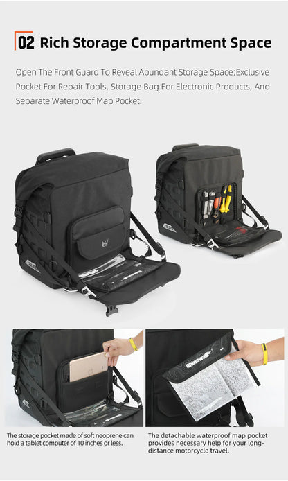 MJX2004BK - Mechanic -35L Quick release side bag