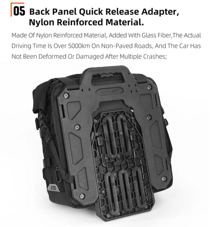 MJX2004BK - Mechanic -35L Quick release side bag