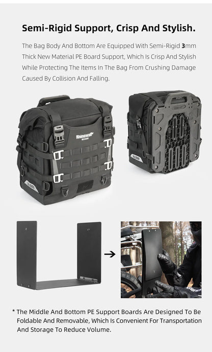 MJX2004BK - Mechanic -35L Quick release side bag