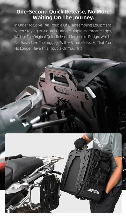 MJX2004BK - Mechanic -35L Quick release side bag