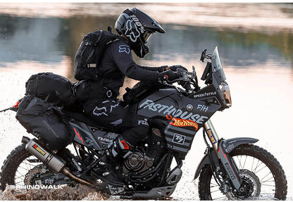 MT1418 - Motorcycle waterproofthrough over saddle bags 9L - 18L