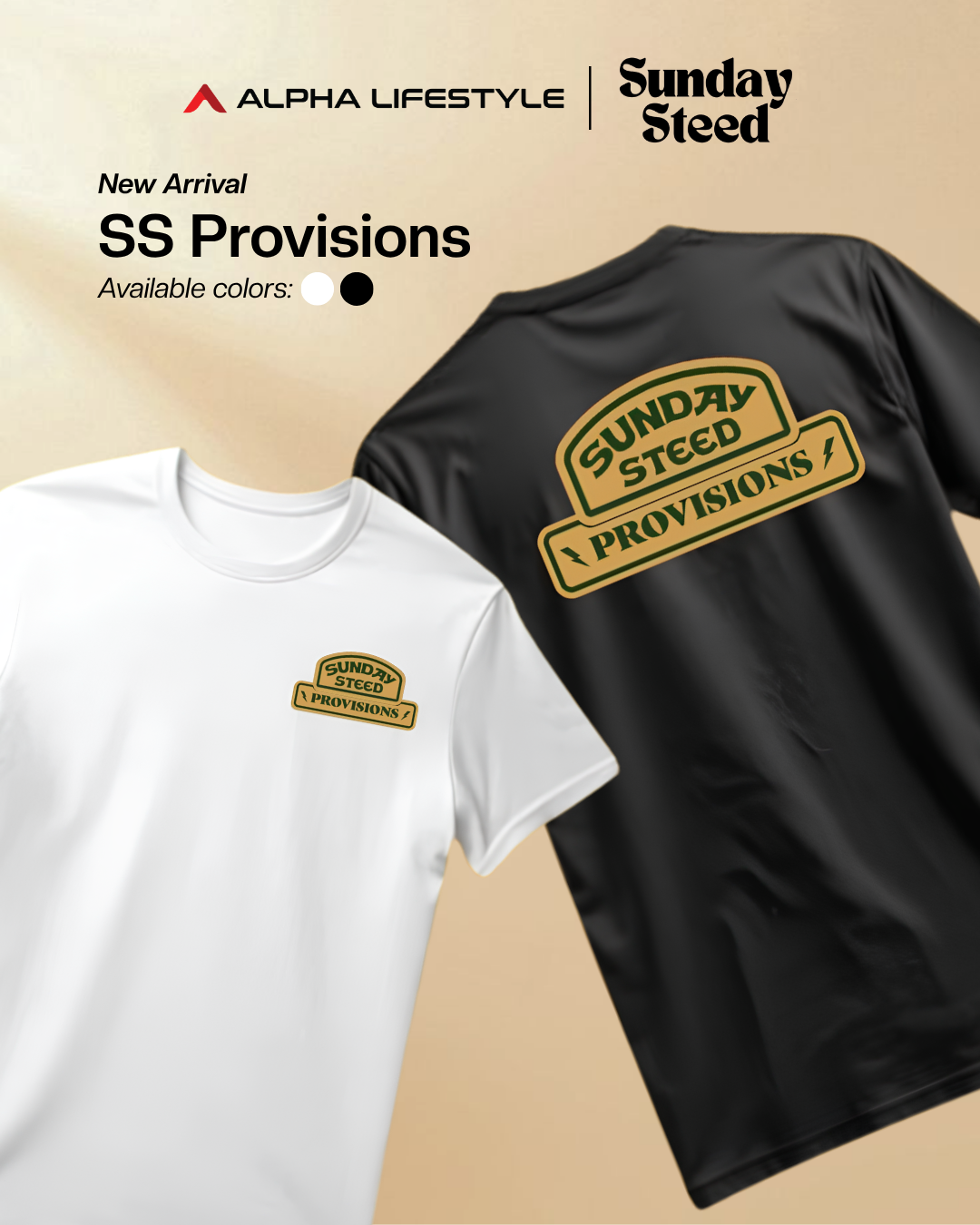 Sunday Steed SS Provisions T-Shirt