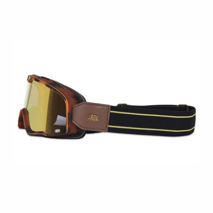100Percent - Barstow Goggle Jane Motorcycles - Mirror True Gold Lens