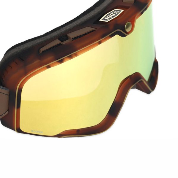 100Percent - Barstow Goggle Jane Motorcycles - Mirror True Gold Lens