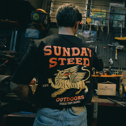 Sunday Steed Tiger Bird T-Shirt