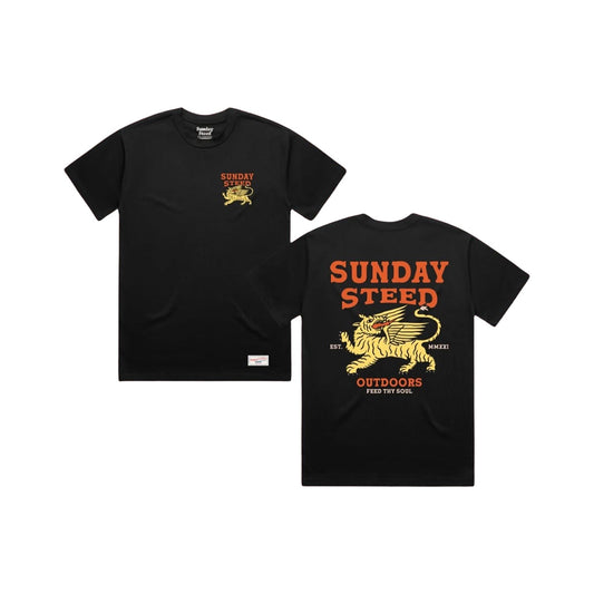 Sunday Steed Tiger Bird T-Shirt