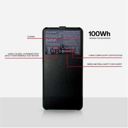 Airwheel SE3S and SE3SL Lithium 1980mAh Power Bank for Electric Luggage