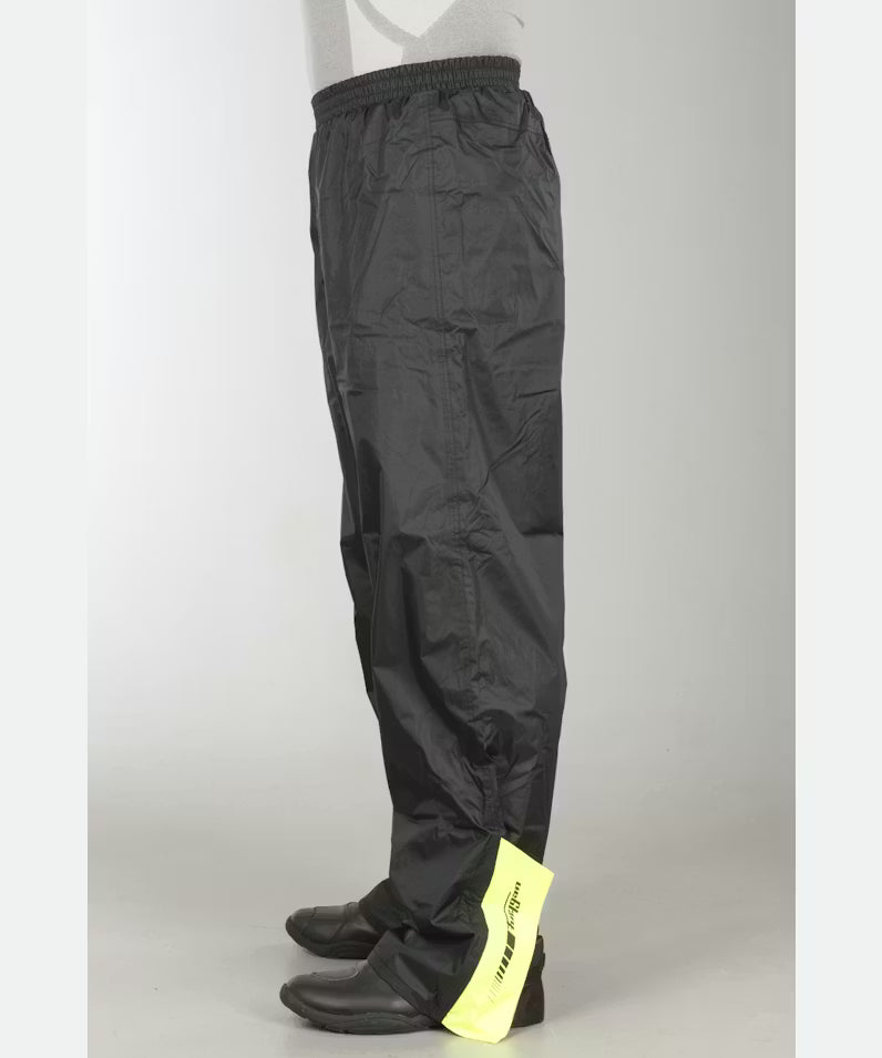 Furygan Rain Pant Trousers Black Yellow