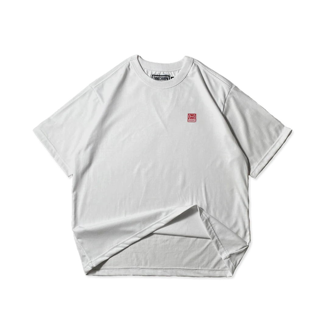 THINKCHAMP - Retro Customs Oversized TEE WHITE