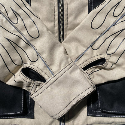 THINKCHAMP - BUCCANEER REVERSED FLAMES PADDED-READY JACKET