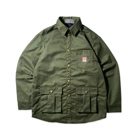 THINKCHAMP - BUCCANEER JACKET IN OLD LAKE GREEN