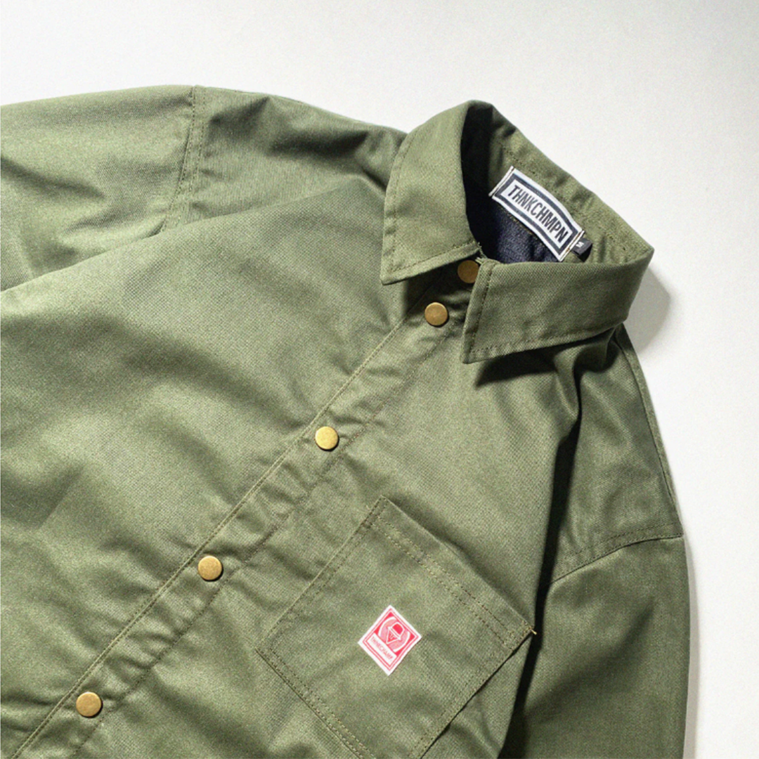 THINKCHAMP - BUCCANEER JACKET IN OLD LAKE GREEN