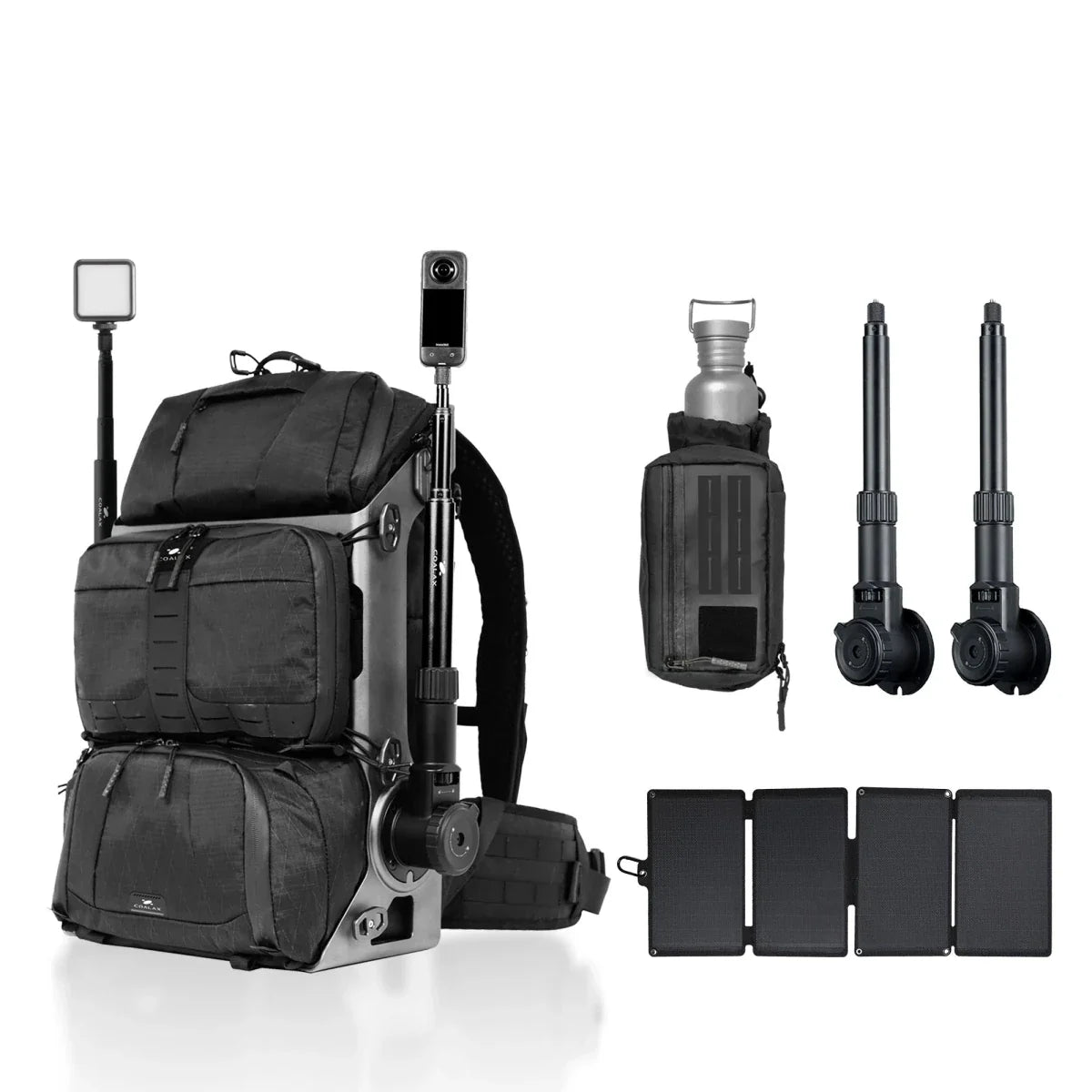 Coalax Ranger Outdoor Selfie Backpack for Hands-Free Vlogging Creators