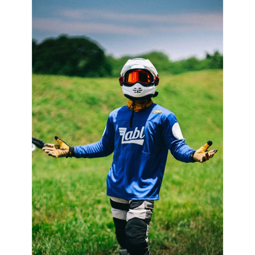 LABL BLUE WINGER JERSEY