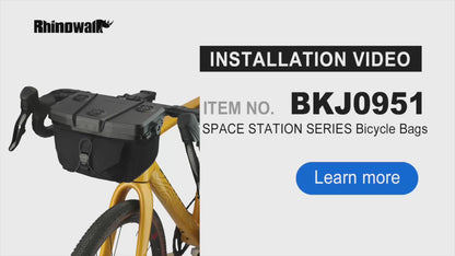 BKJ0951 - Space Station - 3.3L Bicycle handlebar bag