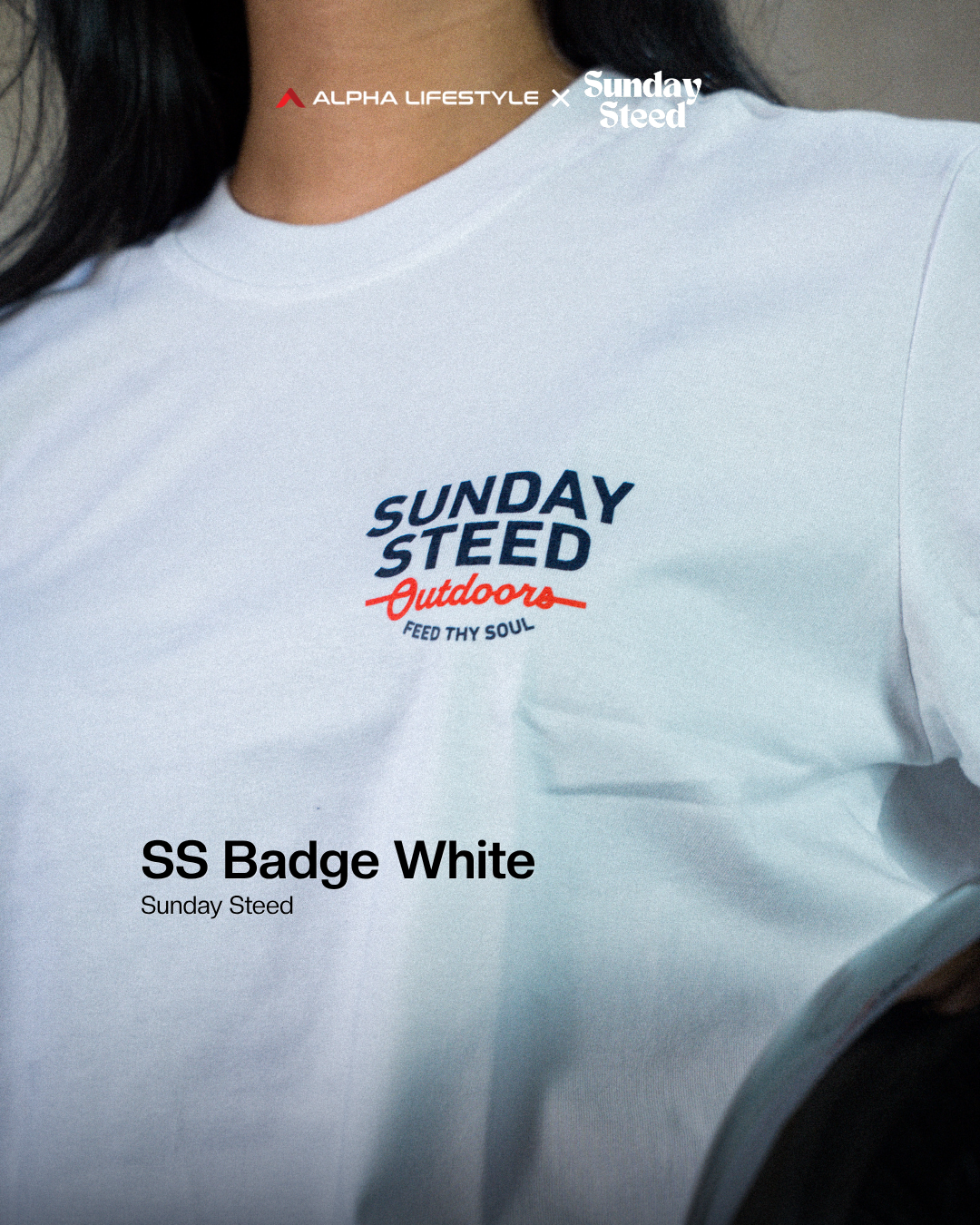 Sunday Steed SS Badge T-Shirt