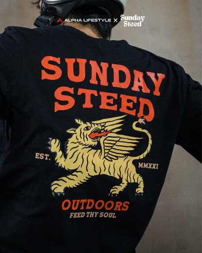 Sunday Steed Tiger Bird T-Shirt
