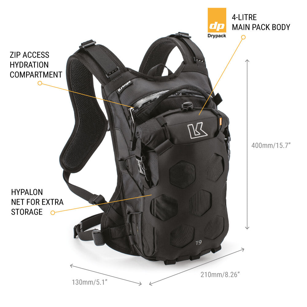 KRIEGA TRAIL 9 BACKPACK