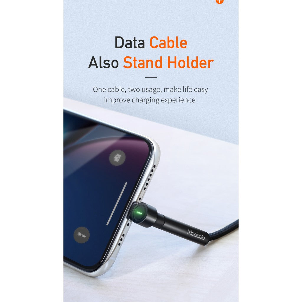 Mcdodo CA-667 Torr Series Lightning Cable Watching Movie holder and Gaming Iphone X Xs 8