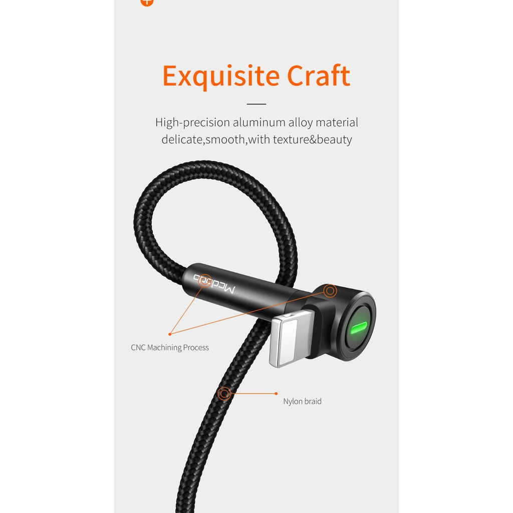 Mcdodo CA-667 Torr Series Lightning Cable Watching Movie holder and Gaming Iphone X Xs 8