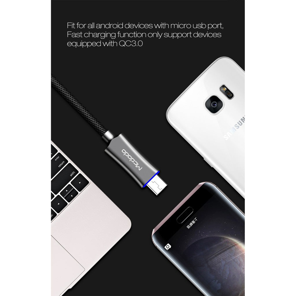 Mcdodo CA-289 Micro usb QuickCharge charging cable  1meter