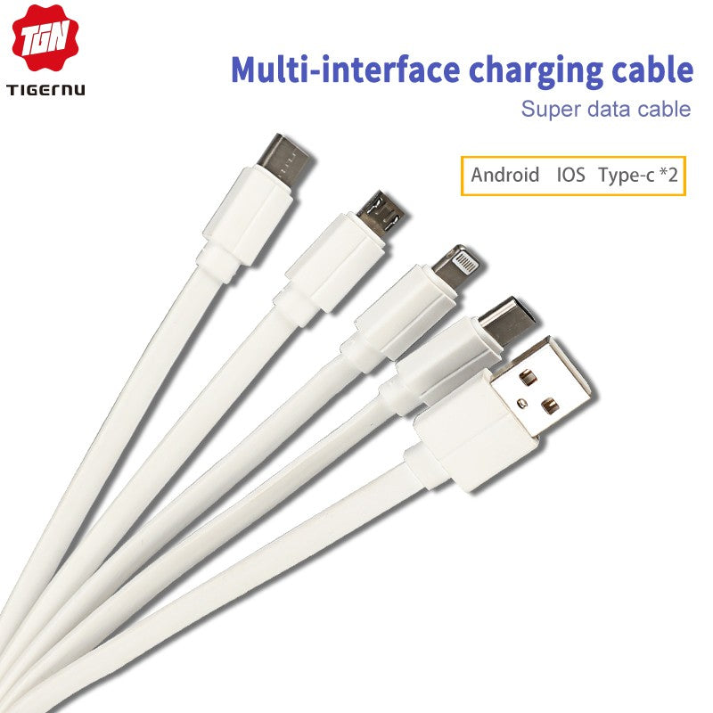 Tigernu T-C008 Charging Cable Lightning iPhone Micro usb Android Type C charger cord