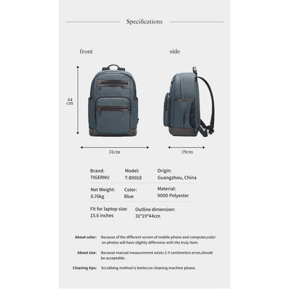 Tigernu T-B9018 15.6 inch Laptop Travel Backpack