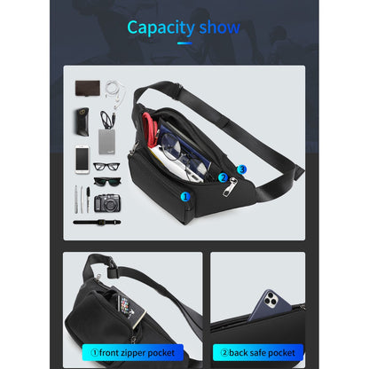 Tigernu T-S8113 Mens Women Unisex Belt and Chest Sling Body Bag