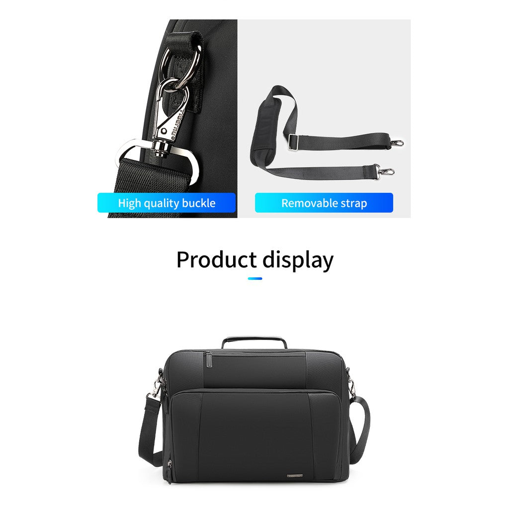 Tigernu T-L5188 Men's Women Unisex 15.6 inch Laptop Water Resistant Messenger Sling Shoudler Bag