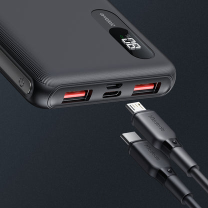 Mcdodo MC-6051 22.5W PD + QC 20000mAh Powerbank with Digital Display Panda Series