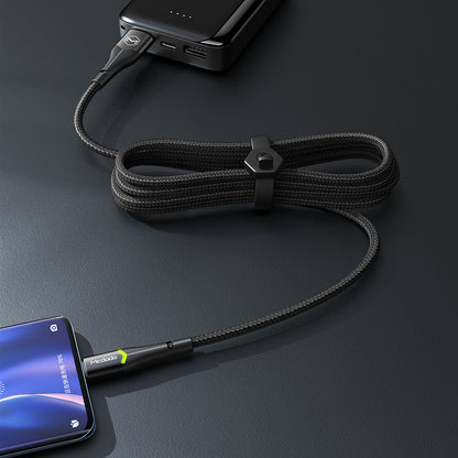 Mcdodo CA-7960 USB Type C Data Charging Cable with Switching LED 1m Magnificence Series