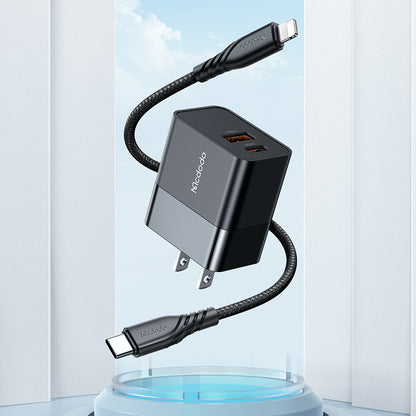 Mcdodo CH-1312 20W Charger + Type C to iPh Cable Set Hydrogen Series