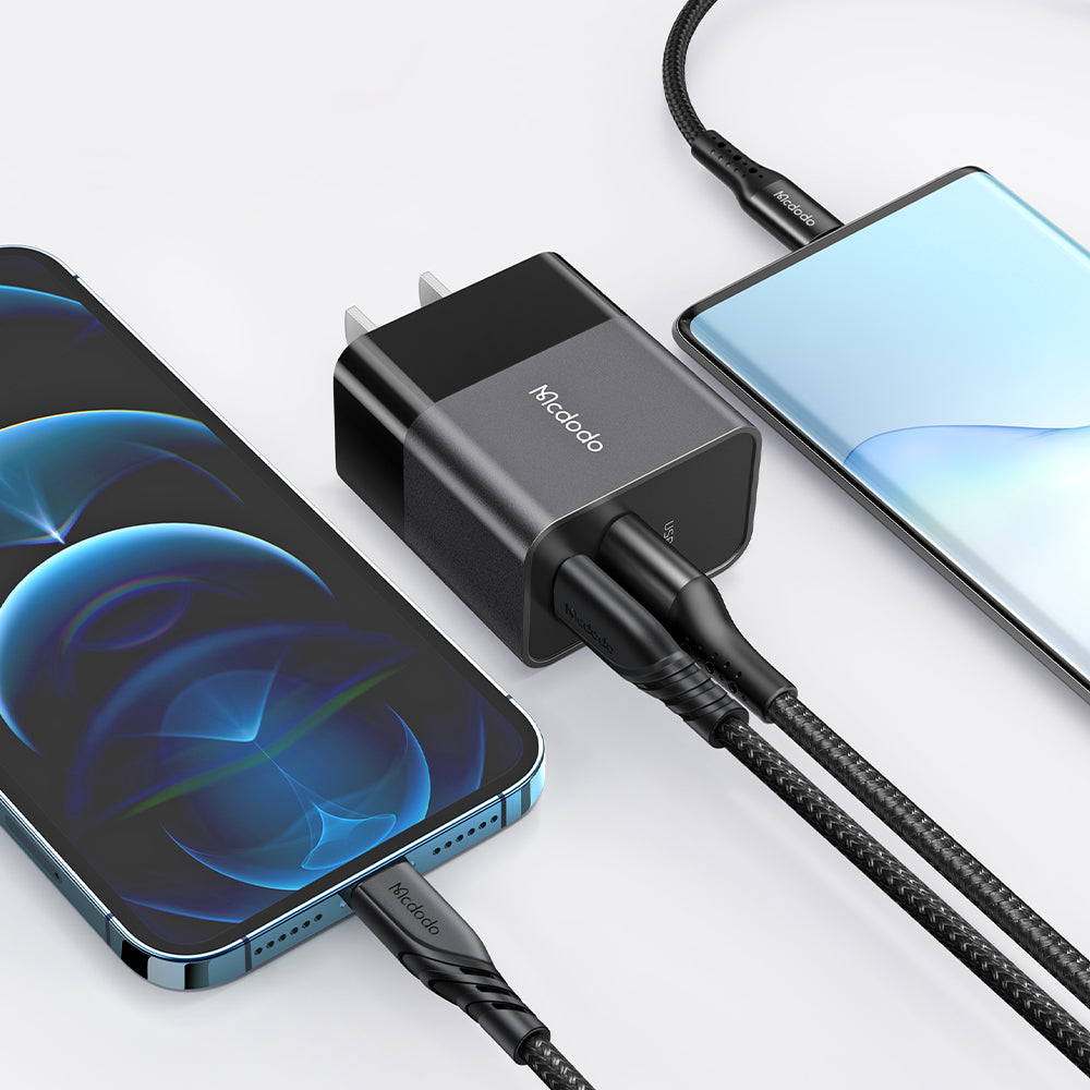Mcdodo CH-1312 20W Charger + Type C to iPh Cable Set Hydrogen Series