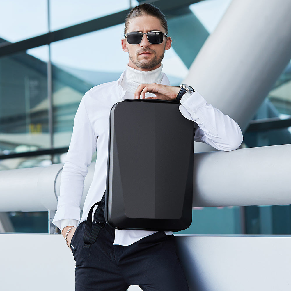 BANGE 22201 Business Professional Travel Hard Case Backpack