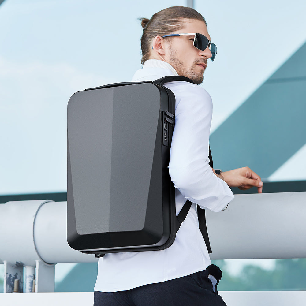 BANGE 22201 Business Professional Travel Hard Case Backpack